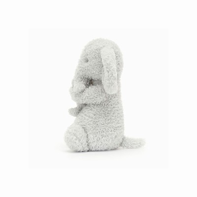 Jellycat Huddles Grey Elephant USA | 23981RBSW